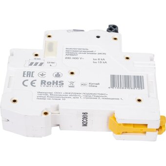 Автоматический выключатель IEK Armat M06N (AR-M06N-1-C006) 