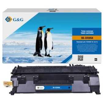  Картридж лазерный G&G GS-CE505A Universal черный 2300стр для HP LJ P2035/P2035n/P2055d/P2055dn/P2055x LJ Pro 400 M401/M401a/M401n/M401d/M401dn 