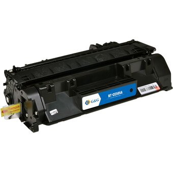 Картридж лазерный G&G GS-CE505A Universal черный 2300стр для HP LJ P2035/P2035n/P2055d/P2055dn/P2055x LJ Pro 400 M401/M401a/M401n/M401d/M401dn 