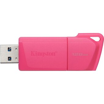  USB-флешка Kingston Exodia M KC-U2L128-7LN 128GB USB 3.2 DT DTXM Neon Pink 