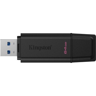  USB-флешка Kingston DataTraveler Exodia DTXG2/64GB USB3.0 черный/черный 