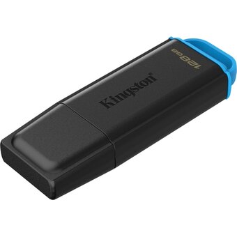  USB-флешка Kingston DataTraveler Exodia DTXG2/128GB USB3.0 черный/голубой 