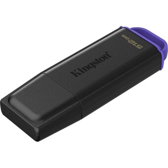  USB-флешка Kingston DataTraveler Exodia DTXG2/512GB USB3.0 черный/фиолетовый 