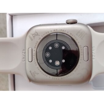  УЦ Смарт-часы HOCO DY12 Amoled Smart sports watch call version золотой (плохая упаковка, перепрошивка ПО) 