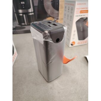  УЦ Аккумулятор внешний резервный BOROFONE BJ66 Magnifico 22.5W+PD20W fully compatible power bank 40000mAh черный (плохая упаковка, сломано крепление) 