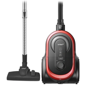  Пылесос Vitek VT-CV1880 черный/красный 