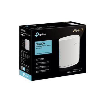  Роутер беспроводной TP-Link Archer BE450 BE7200 100/1000/2500/10000BASE-T белый 
