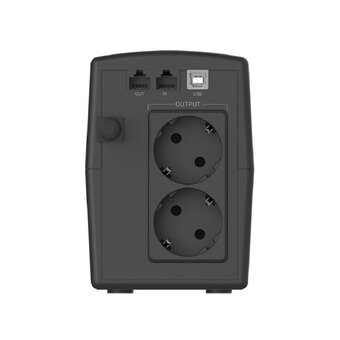  ИБП CBR Quantum QTM-850T-4I-LCUC Line Interactive 850 VA/480 W, 4xC13, HID-USB, RJ45 