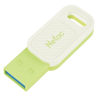  USB-флешка Netac UM75 (NT03UM75B-128G-32GN) USB 3.2 128GB белый/зелёный 