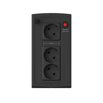  ИБП CBR ELECTRON ELN-1100T-3F-LD Line Interactive 1100VA/600W, 3xEURO 