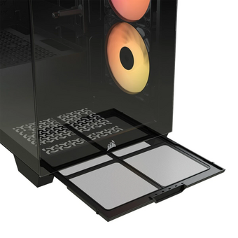 Корпус Corsair 3500X RS-R ARGB (CC-9011322-WW), без БП, Midi-Tower, TG, 3x120mm 2xUSB-A 3.2, 1xUSB Type-C, E-ATX, ATX, mITX Black 