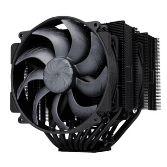  Кулер Noctua NH-D15 G2 chromax.black, Black (228W, 4-pin PWM, 168mm, Al/Cu, 8x6mm, 2x140mm, 91.5CFM, 24.8dBA, 1500RPM) 