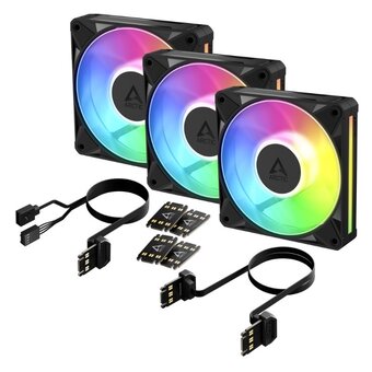  Вентилятор ARCTIC BioniX P12 A-RGB - 3 Pack (ACFAN00337A) 