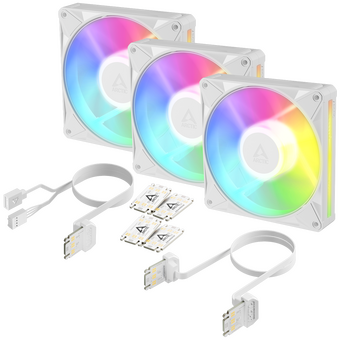  Вентилятор ARCTIC BioniX P14 A-RGB (White) - 3 Pack (ACFAN00342A) 