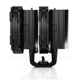  Кулер Noctua NH-D15 G2 chromax.black, Black (228W, 4-pin PWM, 168mm, Al/Cu, 8x6mm, 2x140mm, 91.5CFM, 24.8dBA, 1500RPM) 