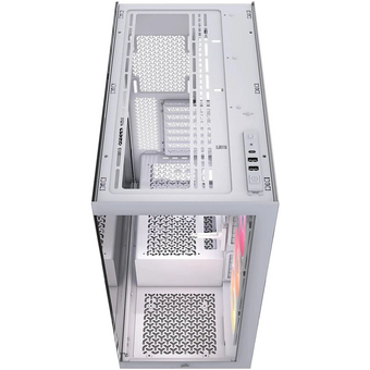  Корпус Corsair 3500X RS-R ARGB (CC-9011323-WW), без БП, Midi-Tower, TG, 3x120mm 2xUSB-A 3.2, 1xUSB Type-C, E-ATX, ATX, mITX White 