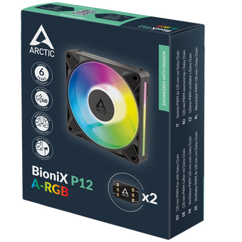  Вентилятор ARCTIC BioniX P12 A-RGB - retail (ACFAN00335A) 