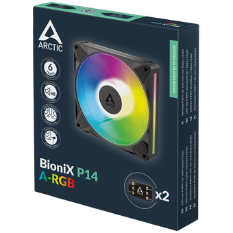  Вентилятор ARCTIC BioniX P14 A-RGB - retail (ACFAN00339A) 
