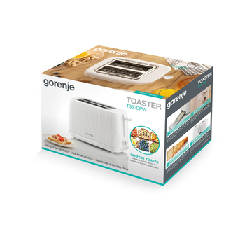  Тостер Gorenje T850DPW белый 