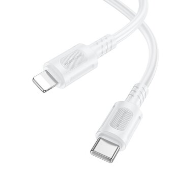 Кабель Borofone BX111 Lightning/Type-C White 