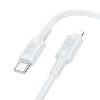  Кабель Borofone BX111 Lightning/Type-C White 