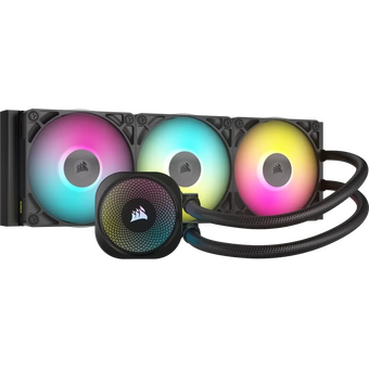  СВО Corsair iCUE Link Titan 360 RX RGB Black (CW-9061018-WW) (360mm, Fans 3x120mm, 73.5CFM, 36dBA, 2100) 