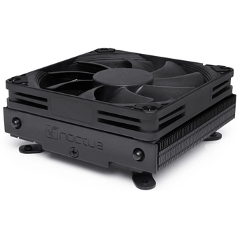  Кулер Noctua NH-L9i-17xx chromax.black, (59W, 4-pin PWM, 37mm, Al/Cu, 2x6mm, 1x92x92x14mm, 33.84CFM, 23.6dBA, 2500RPM) 