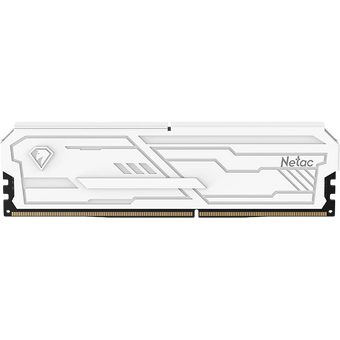 ОЗУ Netac DDR4 Shadow III White (NTSHD4P26SP-08W) 8Gb, 2666Mhz, CL19, с радиатором 