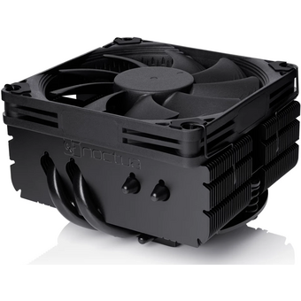 Кулер Noctua NH-L9x65 chromax.black, Black (95W, 4-pin PWM, 65mm, Al/Cu, 2x6mm, 1x92x92x14mm, 33.84CFM, 23.6dBA, 2500RPM) 