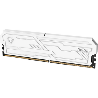  ОЗУ Netac DDR4 Shadow III White (NTSHD4P26SP-08W) 8Gb, 2666Mhz, CL19, с радиатором 