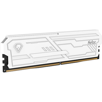 ОЗУ Netac DDR4 Shadow III White (NTSHD4P26SP-08W) 8Gb, 2666Mhz, CL19, с радиатором 