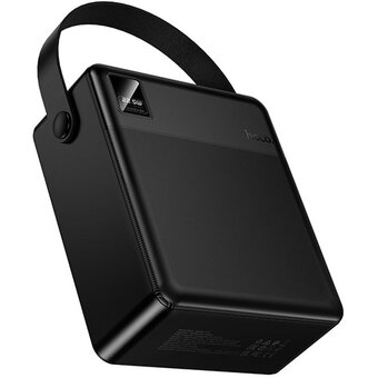  Аккумулятор внешний резервный HOCO J175 Star 22.5W+PD20W power bank with lamp 100000mAh черный 
