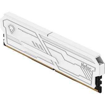  ОЗУ Netac DDR4 Shadow III White (NTSHD4P26SP-08W) 8Gb, 2666Mhz, CL19, с радиатором 
