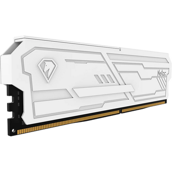  ОЗУ Netac DDR4 Shadow III White (NTSHD4P26SP-08W) 8Gb, 2666Mhz, CL19, с радиатором 