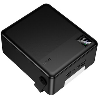  Аккумулятор внешний резервный HOCO J175 Star 22.5W+PD20W power bank with lamp 100000mAh черный 
