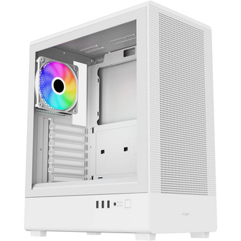  Корпус FSP M221-WA (POC0000360), ATX Minitower, USB3.0 x 1/USB2.0 x 2, White 