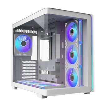  Корпус FSP M580-WA, ATX Minitower, White 
