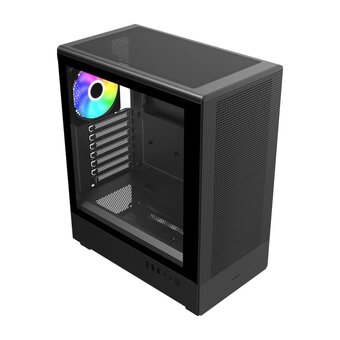  Корпус FSP M221-BA (POC0000359), ATX Minitower, USB3.0 x 1/USB2.0 x 2, Black 