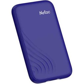  Внешний SSD Netac 128Gb ZX20 III Evo (NT01ZX20Ⅲ Evo-128G-32BL) (USB3.2 Gen1 Type-C, 550/480MBs, 93x52x9mm, 34g, plastic) Blue 