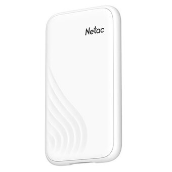  Внешний SSD Netac 1.0Tb ZX20 III (NT01ZX20Ⅲ-001T-32WH) (USB3.2 Gen2x2 Type-C, 2000/1800MBs, 93x52x9mm, 23g, plastic) White 
