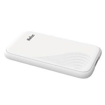  Внешний SSD Netac 1.0Tb ZX20 III (NT01ZX20Ⅲ-001T-32WH) (USB3.2 Gen2x2 Type-C, 2000/1800MBs, 93x52x9mm, 23g, plastic) White 