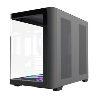  Корпус FSP M580-BA, ATX Minitower, Black 