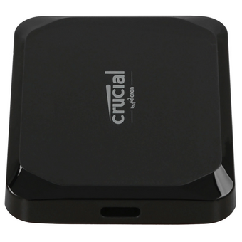  SSD Crucial X9 1Tb (CT1000X9SSD9) USB3.2/type C up to 1050 mb/s, черный 