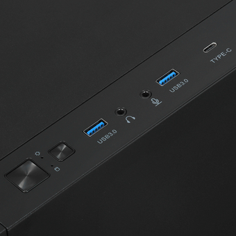  Корпус FSP U530-BS (POC0000303) черный 