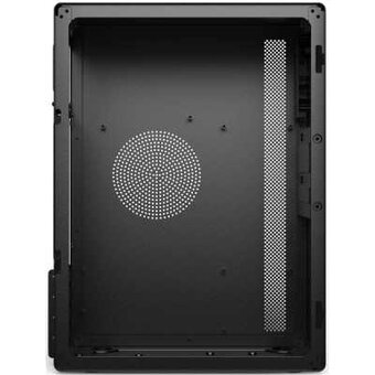  Корпус CBR V201 (PCC-MATX-V201-550W), c БП PSU-ATX550-12MD (550W/120mm), mATX Minitower , 2*USB 2.0, HD Audio+Mic, Black 