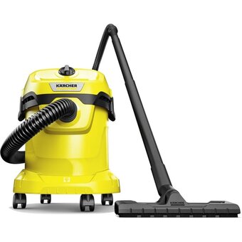  Строительный пылесос Karcher WD 2 Plus V-12/4/18 (1.628-018.0) желтый 