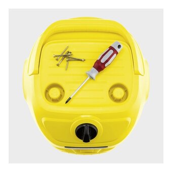  Строительный пылесос Karcher WD 2 Plus V-12/4/18 (1.628-018.0) желтый 
