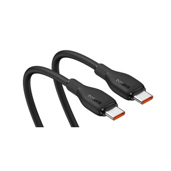  Кабель Baseus P10355702111-00 Type-C-Type-C Pudding 100W 1.2м черный 