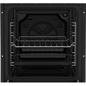  Духовой шкаф Indesit IBFTE 1944 JH IX нерж/черный 