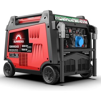  Генератор бензиновый SUNREKA G8000EAiS 